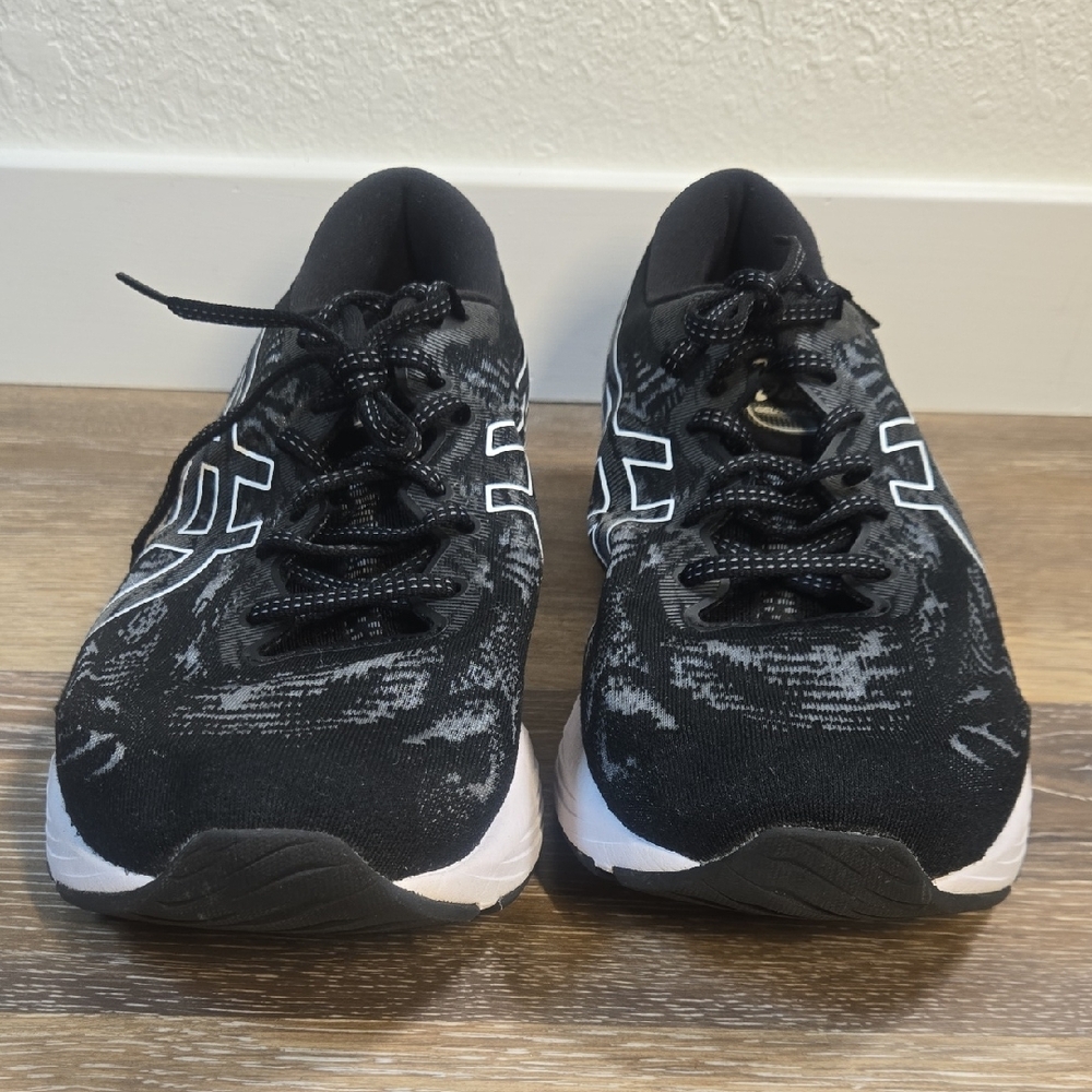 ASICS Black and White Athletic Sneakers - Picture 3 of 11